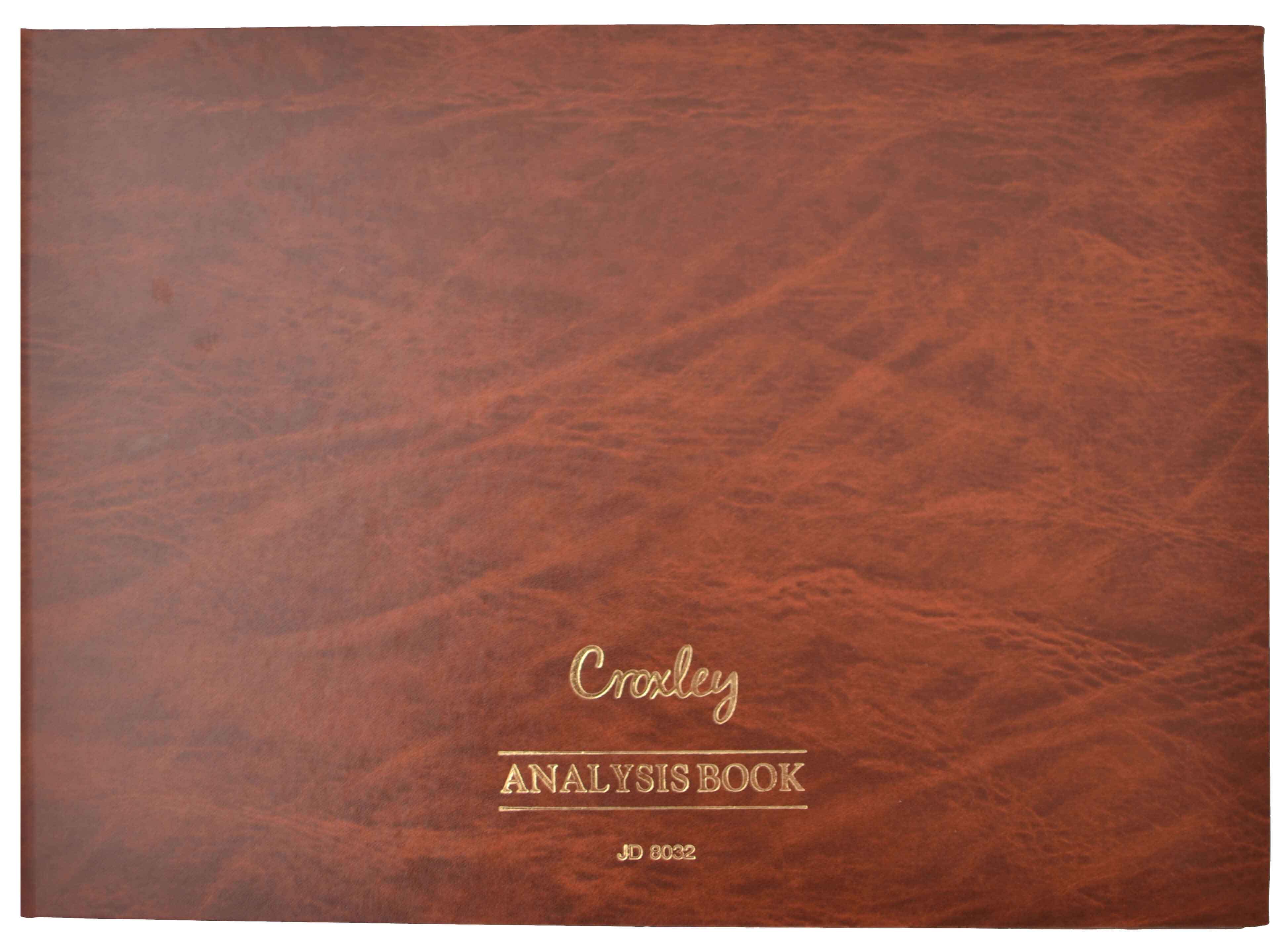 CROXLEY ANALYSIS BOOKS SERIES 8 32 CASH COLUMNS 1 PG